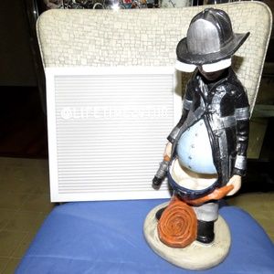 Sittre Ceramic Prod Inc 1981 Fireman Planter